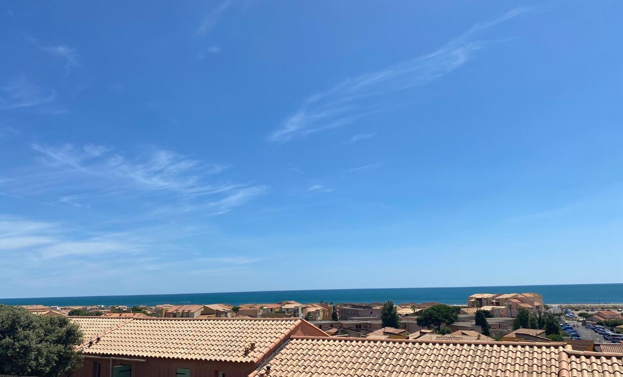 T3 Vue Mer Et Plage, Avec Wifi Et Parking Saint-Pierre-la-Mer  Экстерьер фото