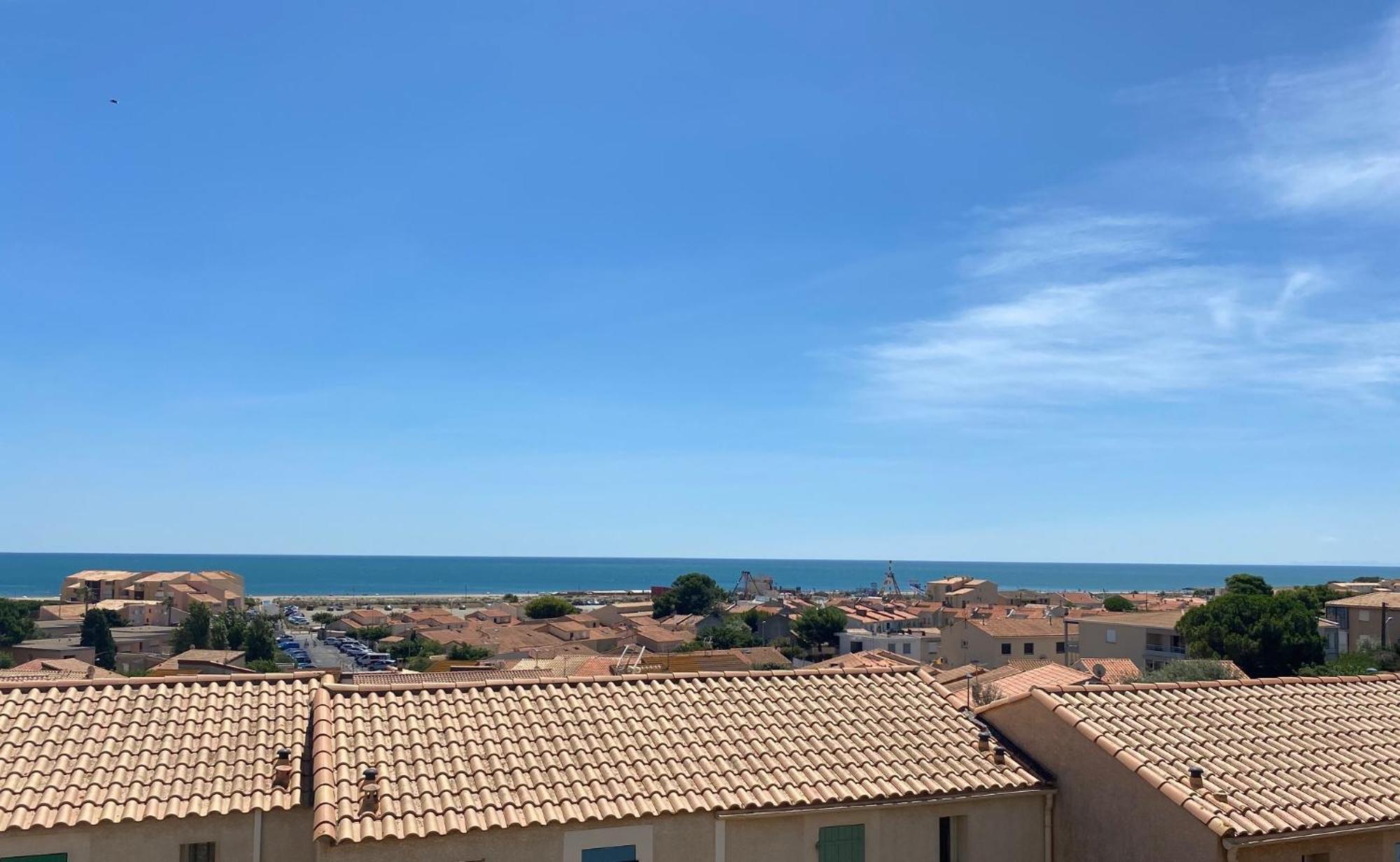 T3 Vue Mer Et Plage, Avec Wifi Et Parking Saint-Pierre-la-Mer  Экстерьер фото